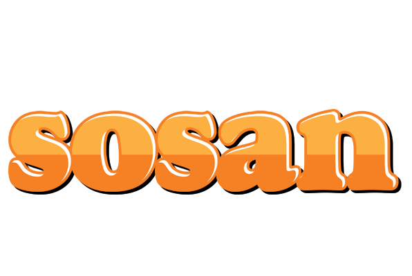 Sosan orange logo