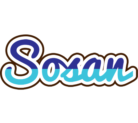 Sosan raining logo