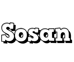 Sosan snowing logo