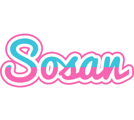 Sosan woman logo