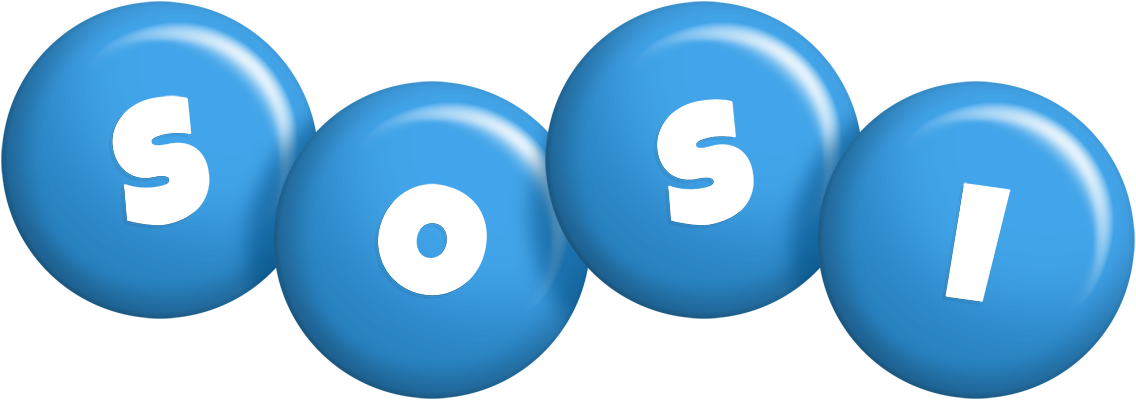 Sosi candy-blue logo