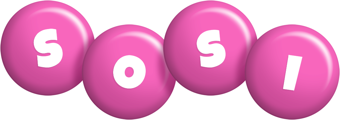 Sosi candy-pink logo