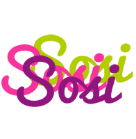 Sosi flowers logo