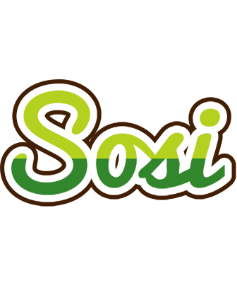 Sosi golfing logo