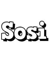 Sosi snowing logo