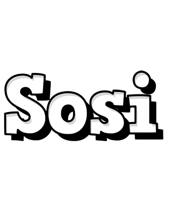 Sosi snowing logo