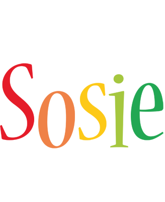 Sosie birthday logo