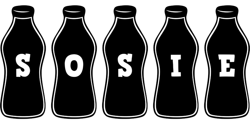 Sosie bottle logo