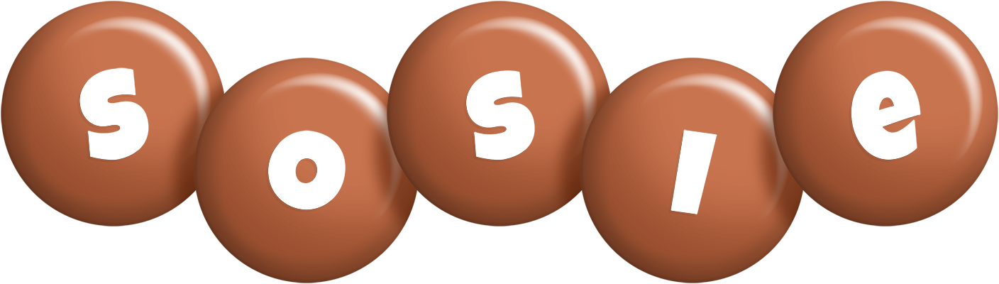 Sosie candy-brown logo