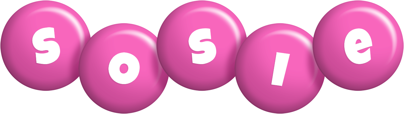 Sosie candy-pink logo