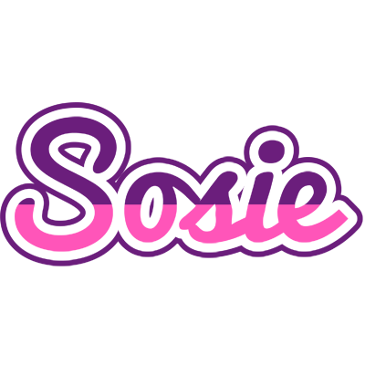 Sosie cheerful logo