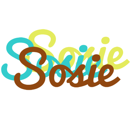 Sosie cupcake logo
