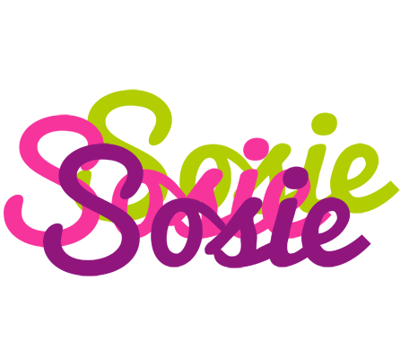 Sosie flowers logo