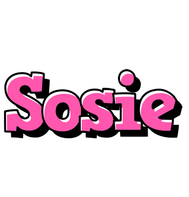 Sosie girlish logo