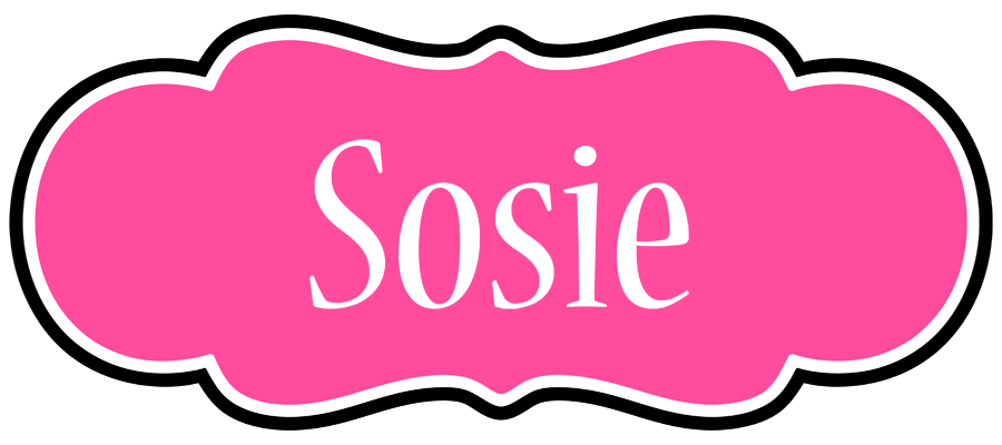 Sosie invitation logo