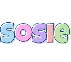 Sosie pastel logo