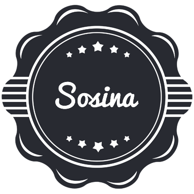 Sosina badge logo