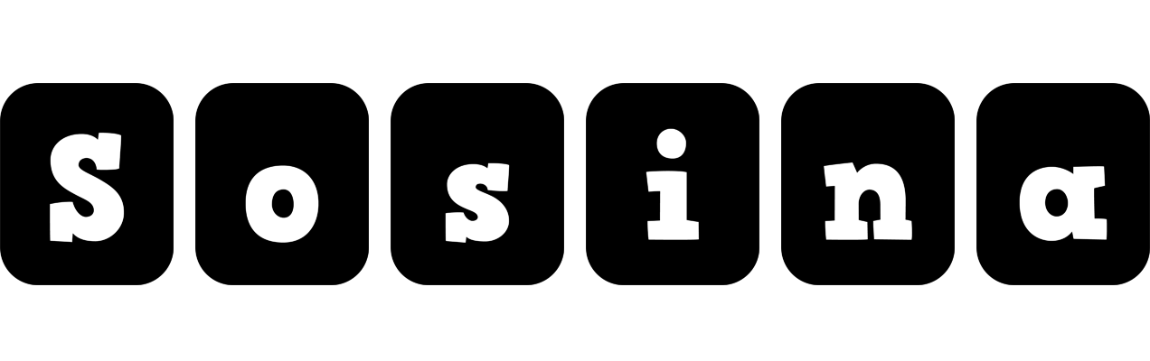 Sosina box logo