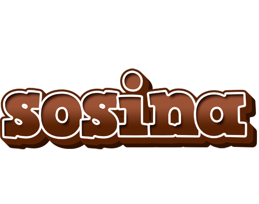 Sosina brownie logo