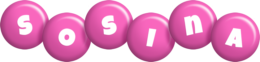 Sosina candy-pink logo