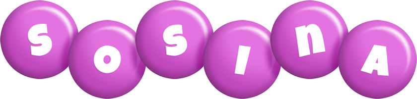 Sosina candy-purple logo