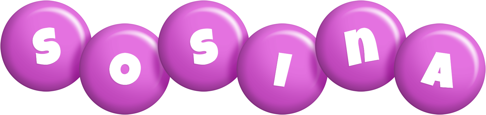 Sosina candy-purple logo