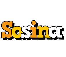 Sosina cartoon logo