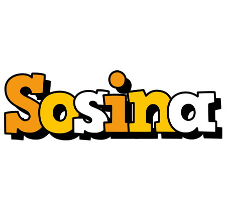 Sosina cartoon logo