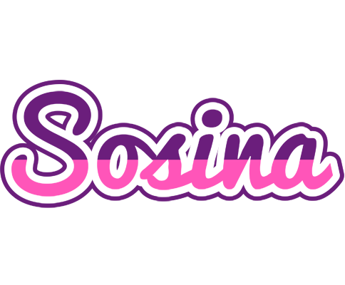 Sosina cheerful logo