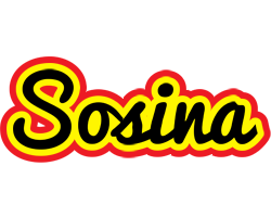 Sosina flaming logo