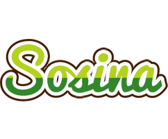 Sosina golfing logo