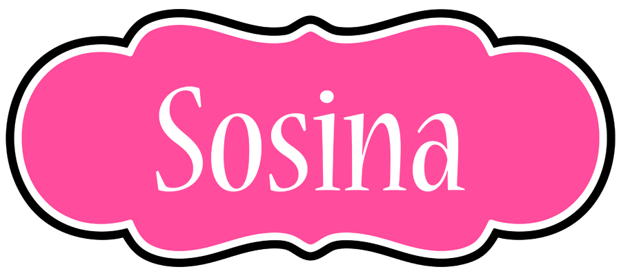 Sosina invitation logo