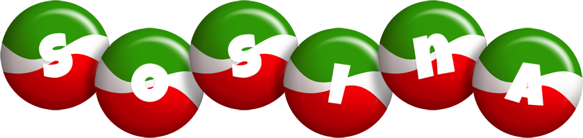 Sosina italy logo