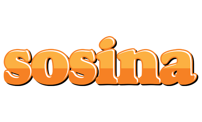 Sosina orange logo