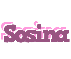 Sosina relaxing logo