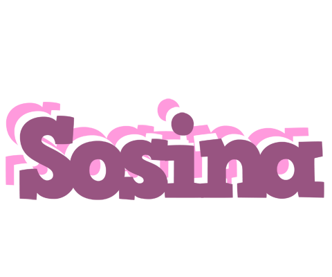 Sosina relaxing logo
