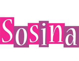 Sosina whine logo