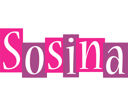 Sosina whine logo