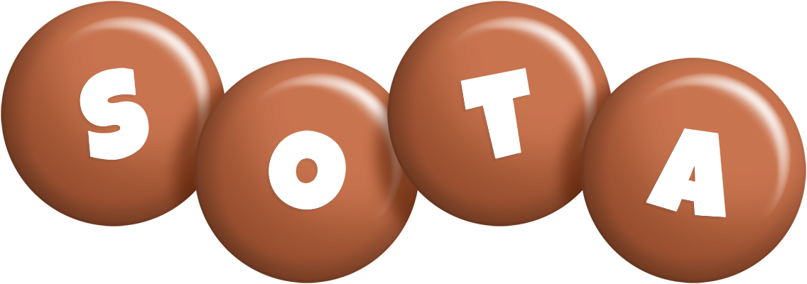 Sota candy-brown logo