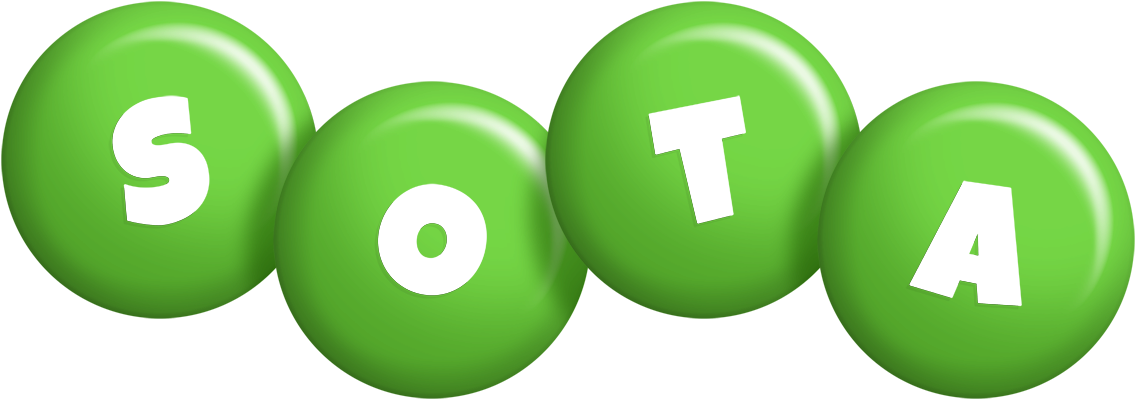 Sota candy-green logo