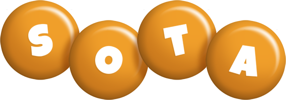 Sota candy-orange logo