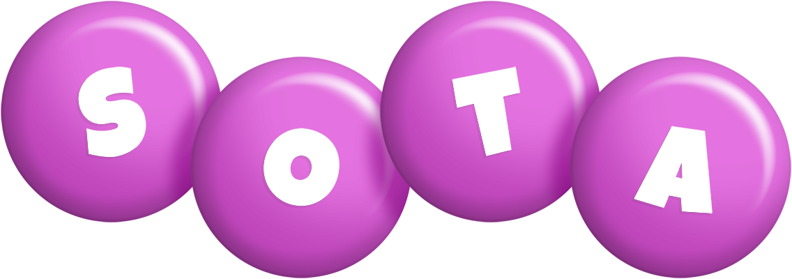 Sota candy-purple logo