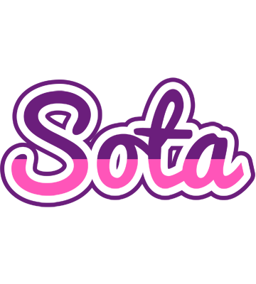 Sota cheerful logo