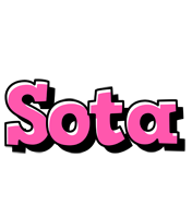 Sota girlish logo