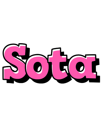 Sota girlish logo