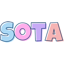 Sota pastel logo