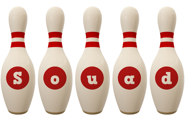 Souad bowling-pin logo