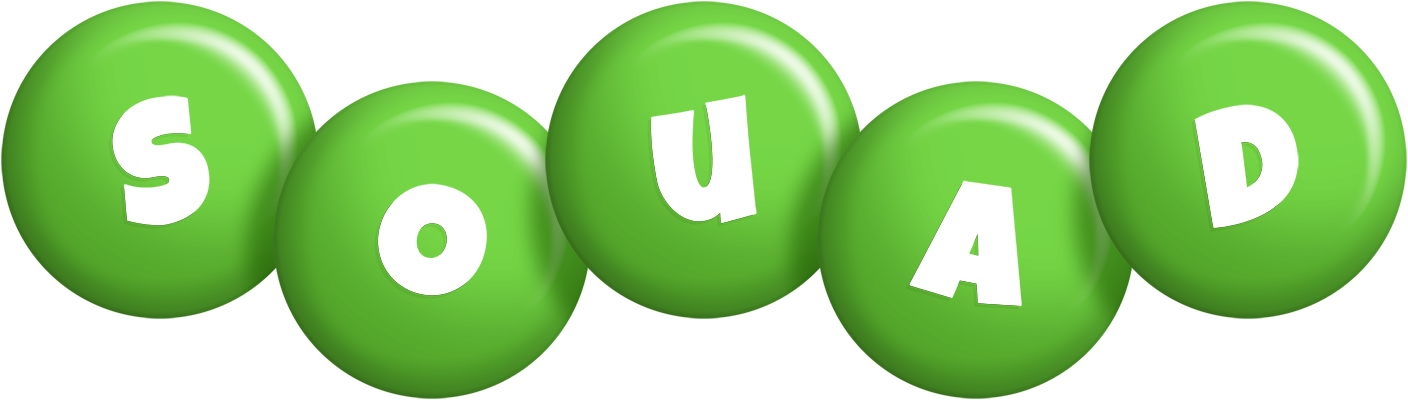 Souad candy-green logo