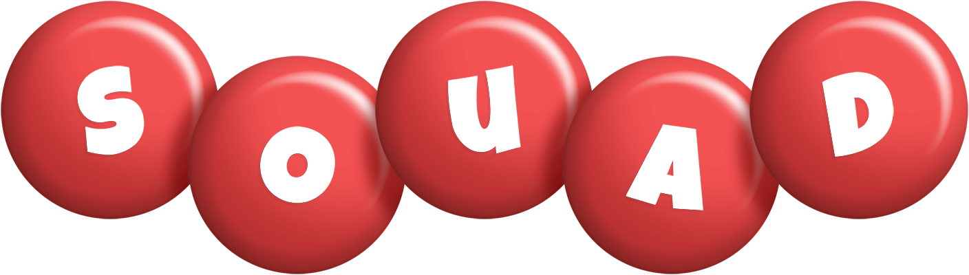 Souad candy-red logo