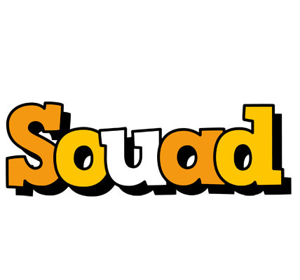 Souad cartoon logo